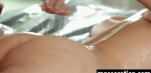  Massage therapist giving her patient some unknowing love 20